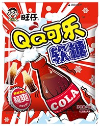 旺旺 旺仔 QQ糖 汽水软糖【可乐味】70g